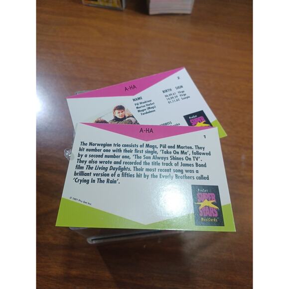 PRO SET SUPER STARS MUSICARDS LOT OF 600 PLUS EXCELLENT CONDITION - Picture 9 of 10